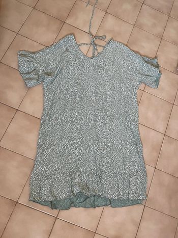 Robe fluide à motifs