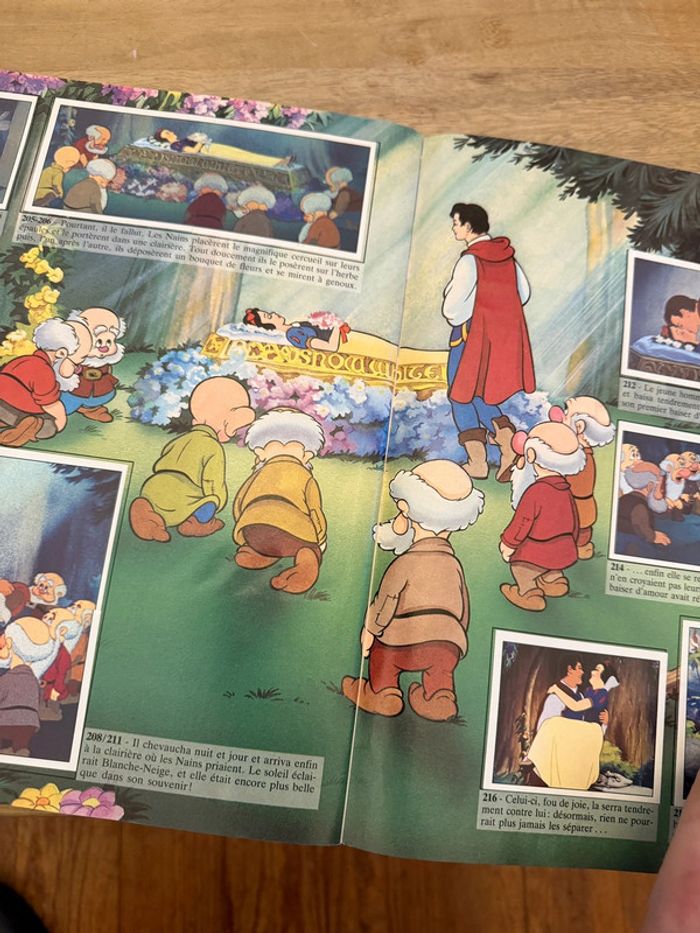 Livre Album Panini Complet stickers autocollants - Blanche Neige Walt Disney - photo numéro 9