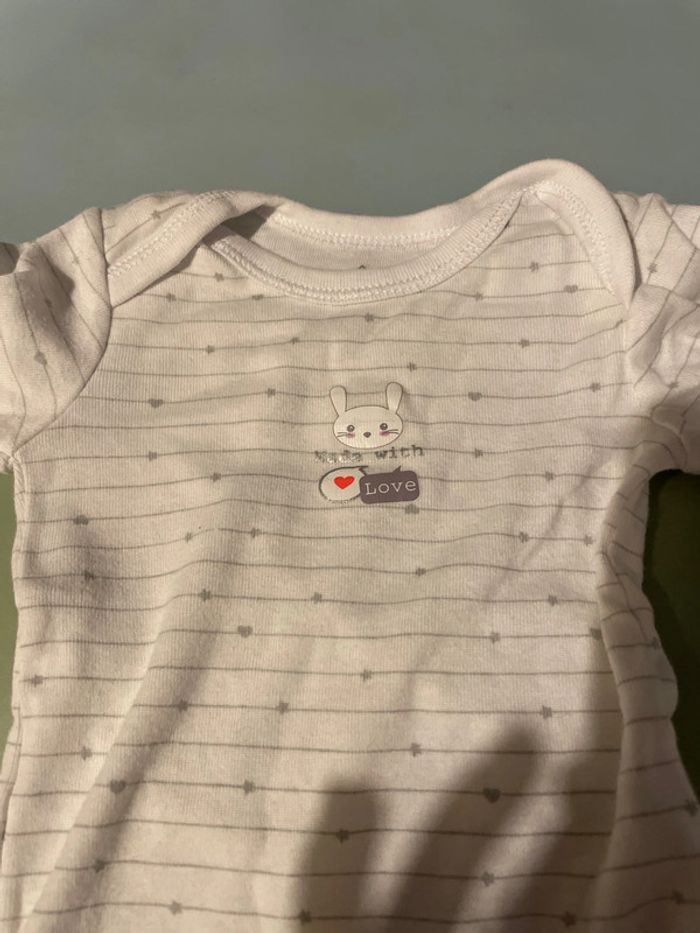 Lot de 5 bodies manches longues 6 mois - photo numéro 6