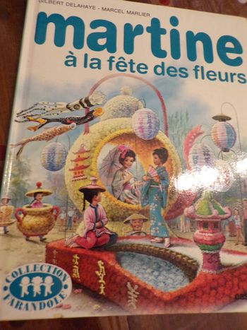 Livre Martine à la fete des fleurs Collection farandole
