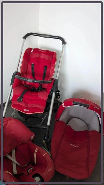 Poussette 3 en 1 avec en plus un siège auto cat.3