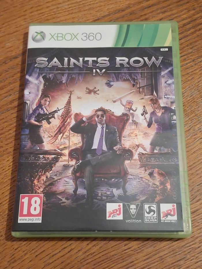 Jeu xbox 360 Saints row IV