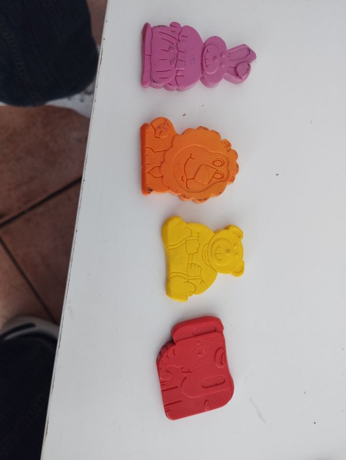 Pastels en forme d'animaux