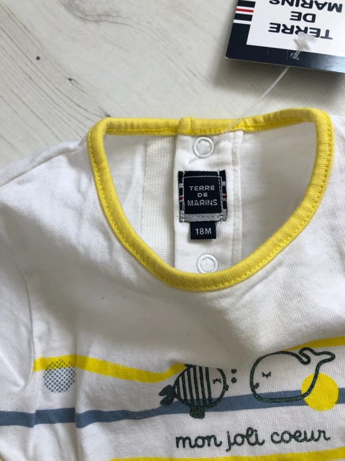 Tunique fille Terre de marins 18 mois neuve - photo numéro 3