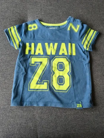 Tee shirt z8 taille 74 cm Hawaï