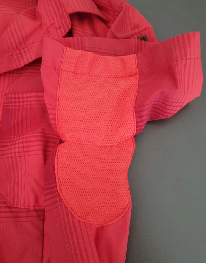 Chemise carreaux corail rouge décathlon - photo numéro 3