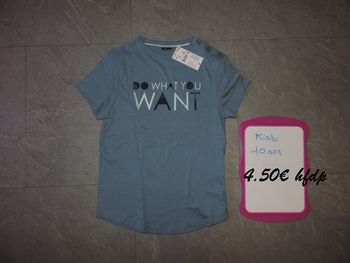 tee shirt kiabi taille 10 ans