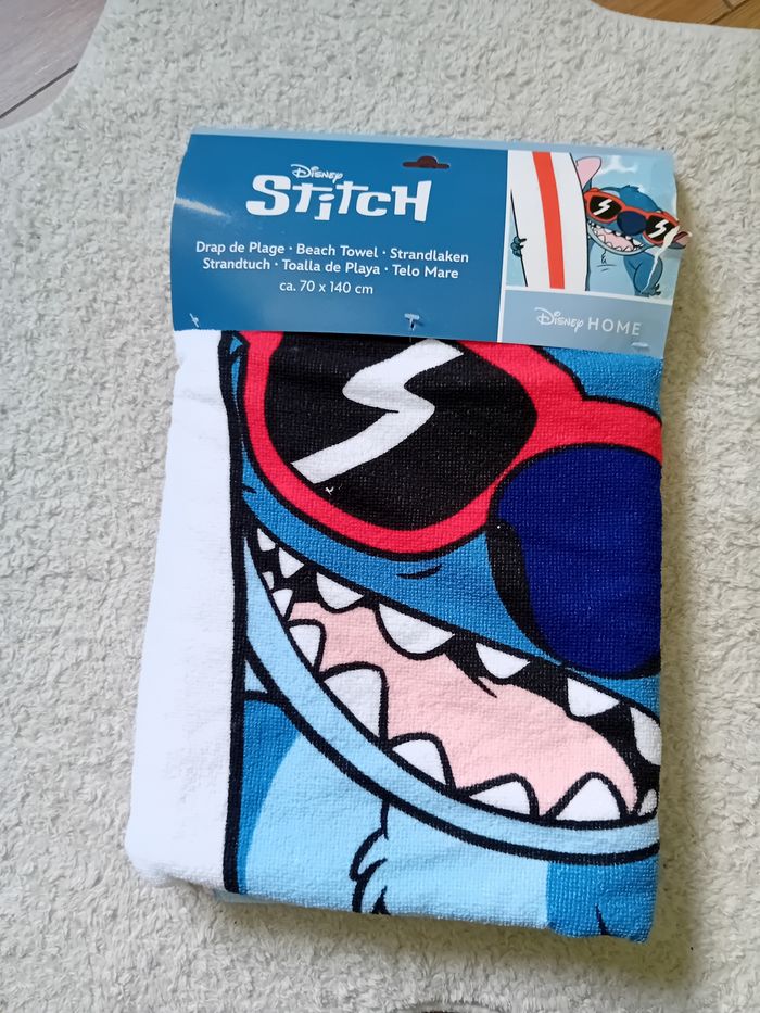 Serviette de bian/plage Disney stitch - photo numéro 5