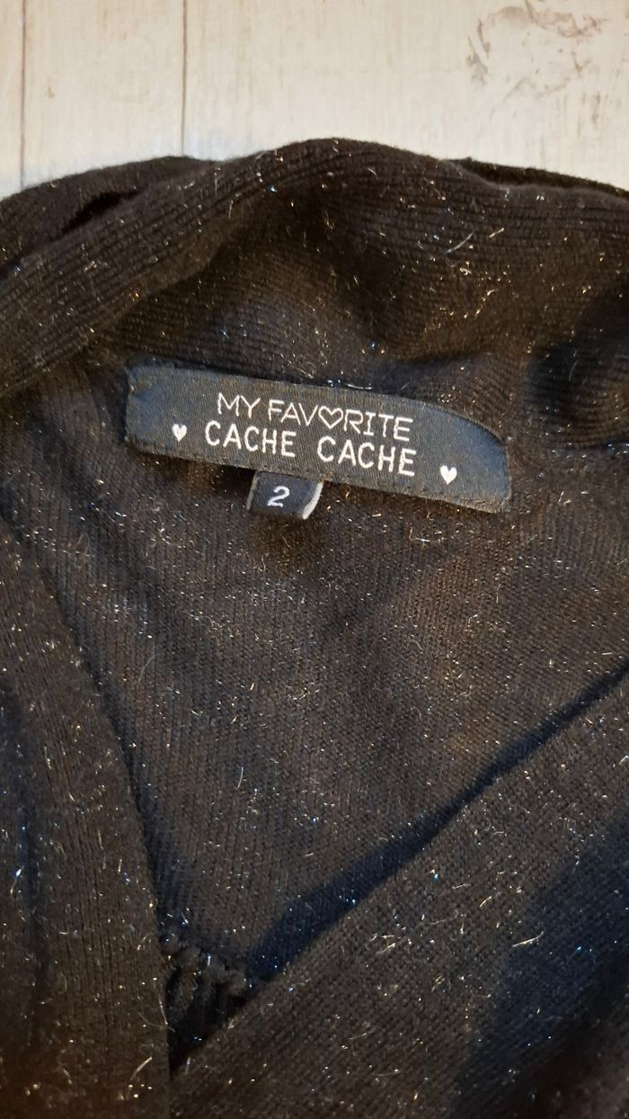 Gilet court paillettes - photo numéro 3