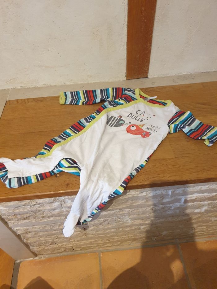 Lot de 4 pyjamas 6 mois mi saison. - photo numéro 7