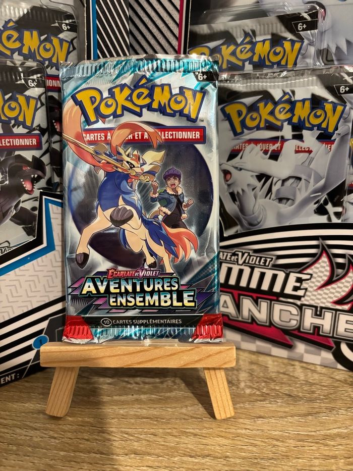 Booster Pokémon Aventures Ensemble rescellé - photo numéro 1