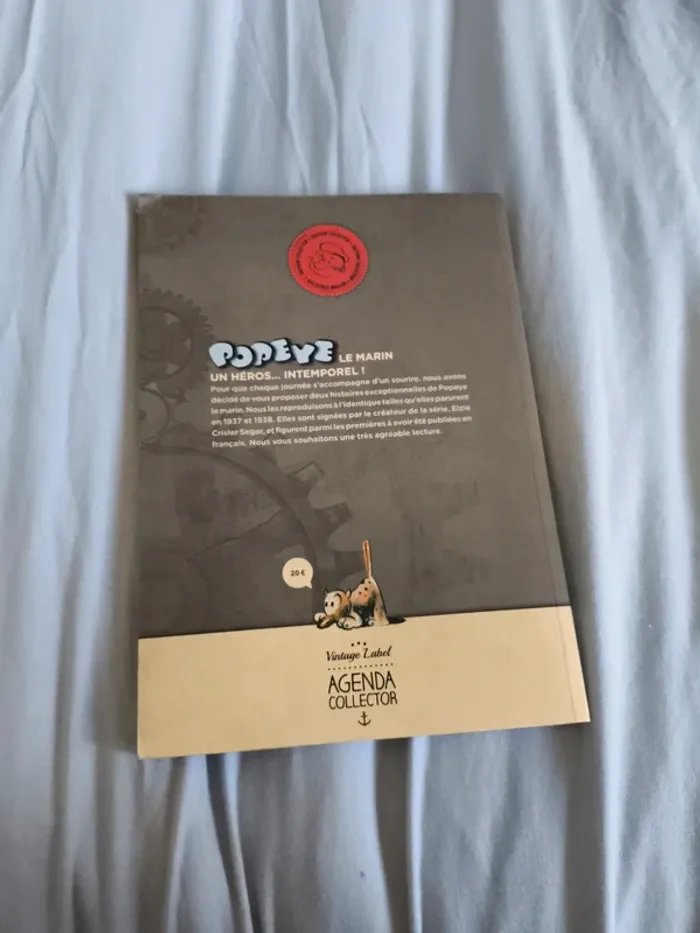 Agenda collector Popeye - photo numéro 6