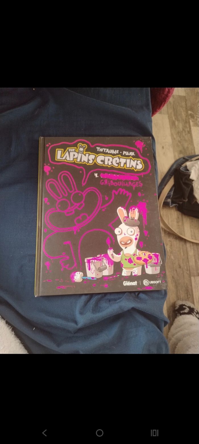 Livre lapin crétin