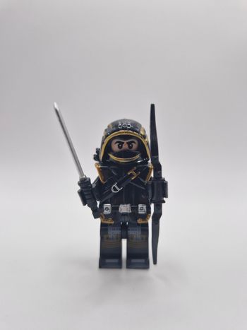 Figurine type lego Hawkeye Marvel