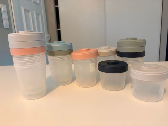 Lot de pots de conservation bébé Béaba