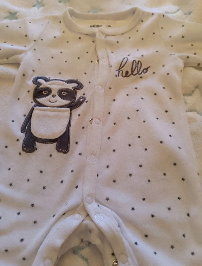 Pyjama hello panda - photo numéro 2