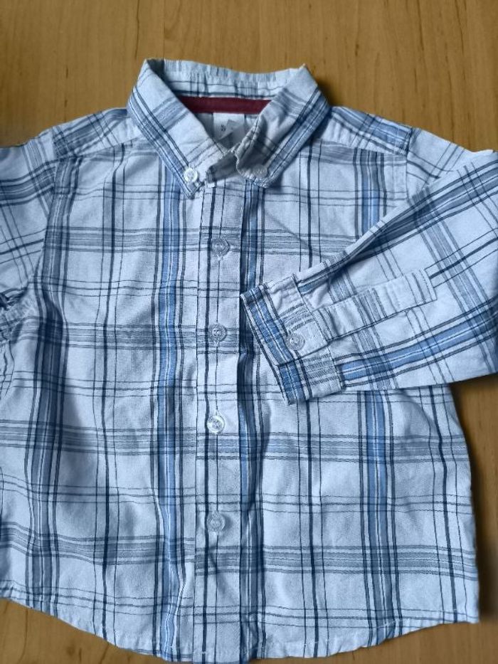 Chemise carreaux