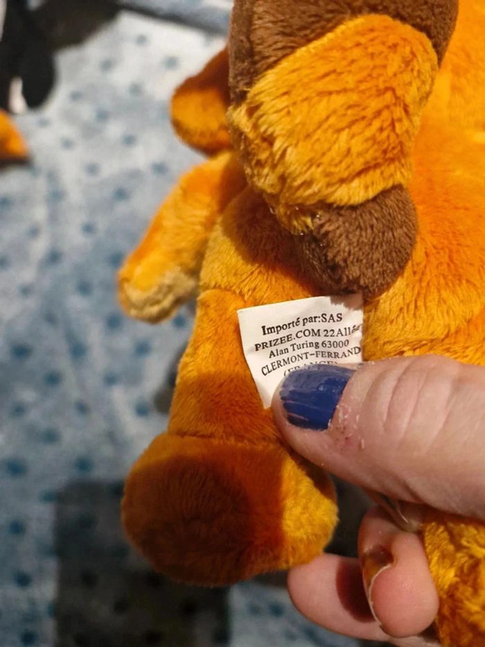 Peluche renard prizee - photo numéro 4
