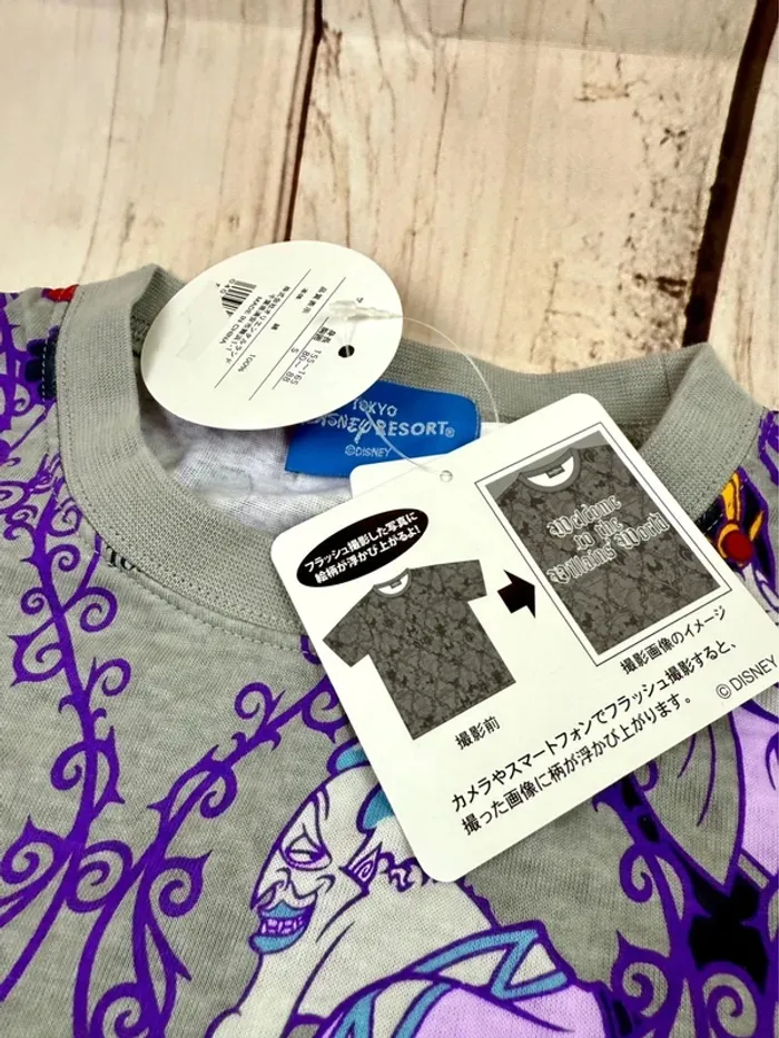 T-shirt Disney Halloween vilains Tokyo Disneyland unisexe - photo numéro 4