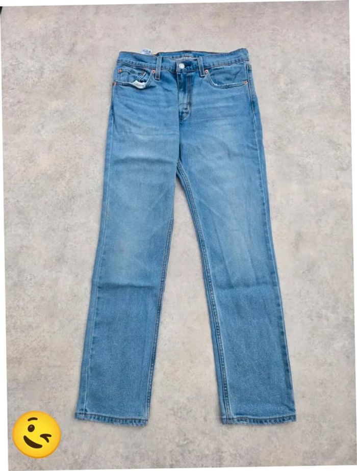 Jeans Levi's 511 W32 FR42 L29 coupe droite bleu Homme Men pan387b - photo numéro 3