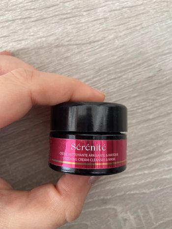 Crème nettoyante apaisante et masque  serenite okoko