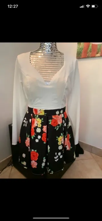 Robe patineuse taille 38