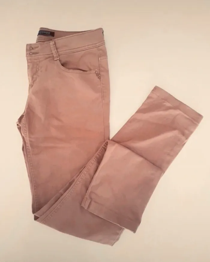 # super pantalon marron clair , taille 36/38#