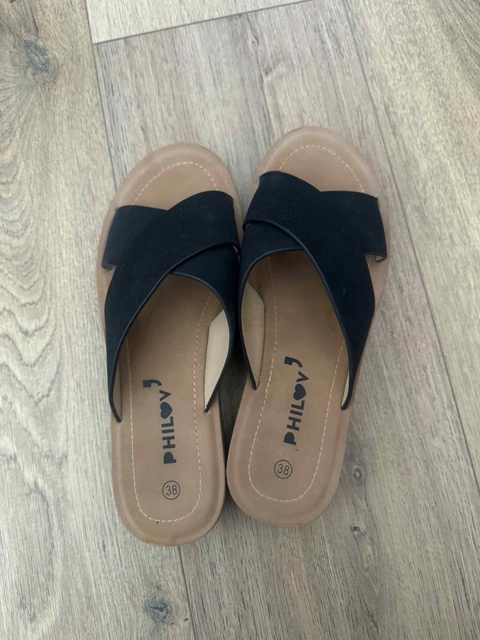 Mules noires été - photo numéro 2