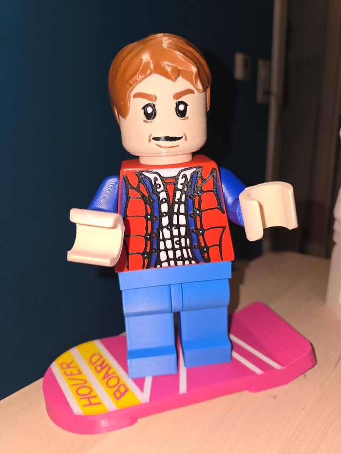 Lot de 2 figurines Retour vers le Futur - photo numéro 3