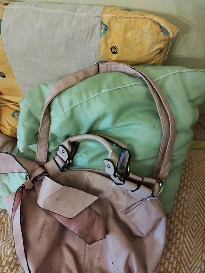 Sac bandoulière rose nœud coquette rond y2k - photo numéro 6