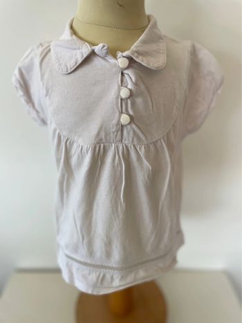 Blouse bébé manche courte