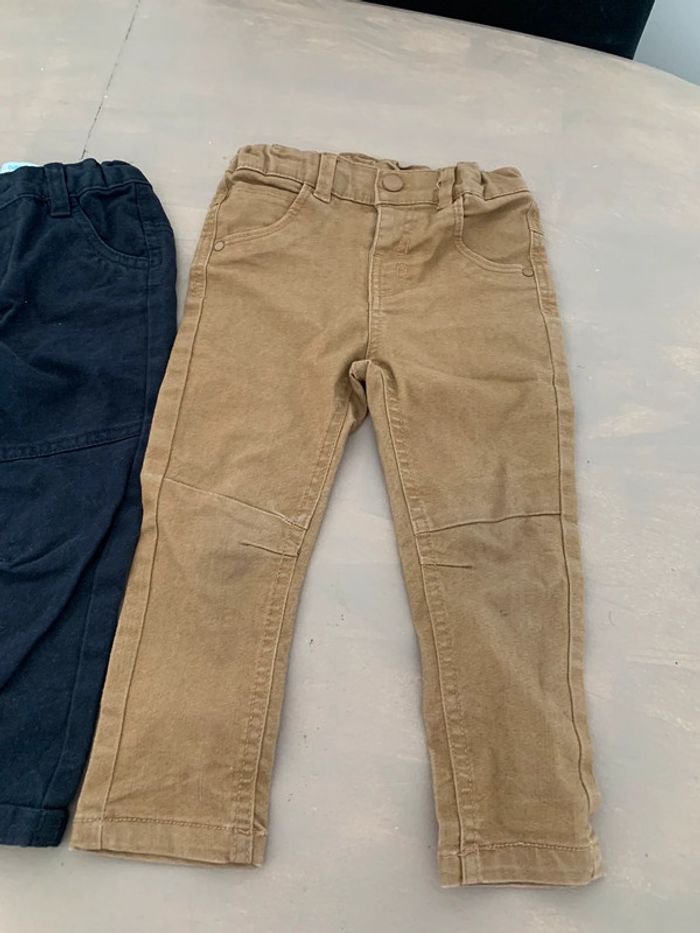 Lot de 2 pantalon garçon 24 mois - photo numéro 2