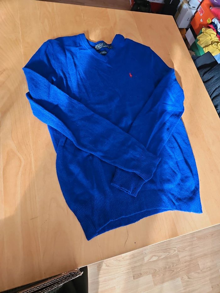 🔥Pull Ralph Lauren T.L 100% Laine d'agneau 💫👕 - photo numéro 3