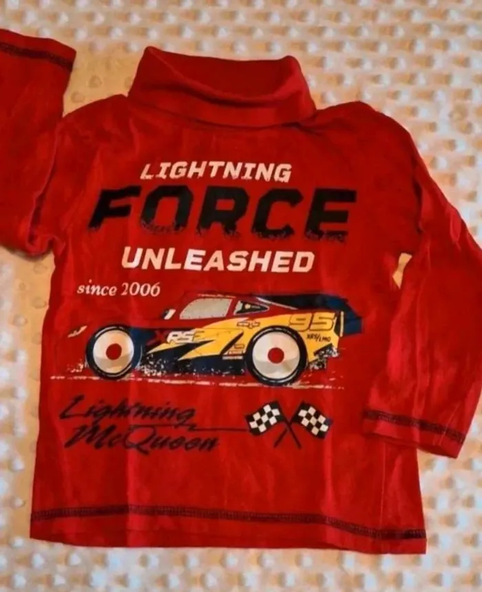 T-shirt  col  roulé manches longues cars