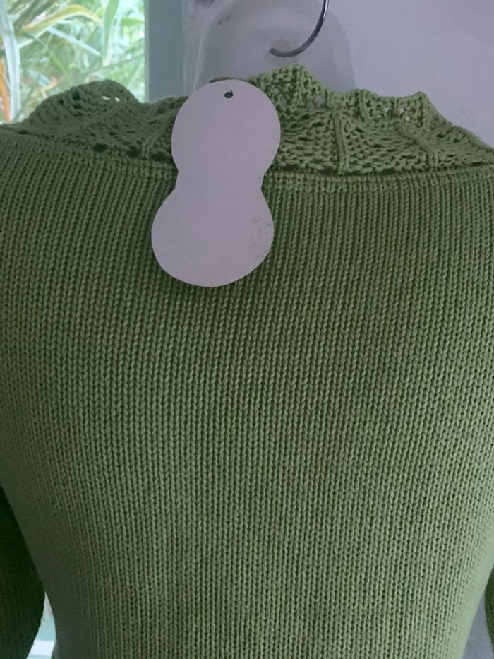Pull DS taille 40 vert pomme - photo numéro 10