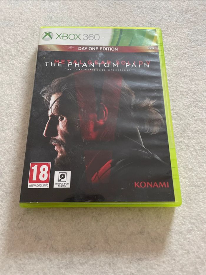 Metal Gear Solid V The Phantom Pain Jeu XBOX 360 FR