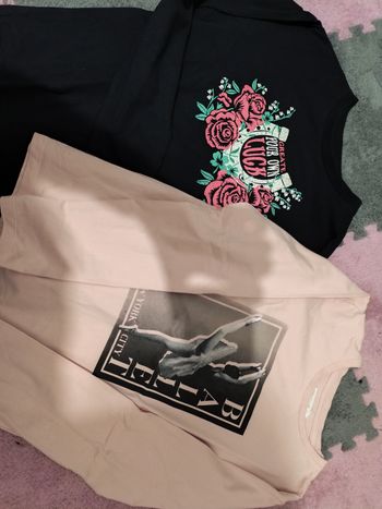 Lot de 2 hauts manches longues 