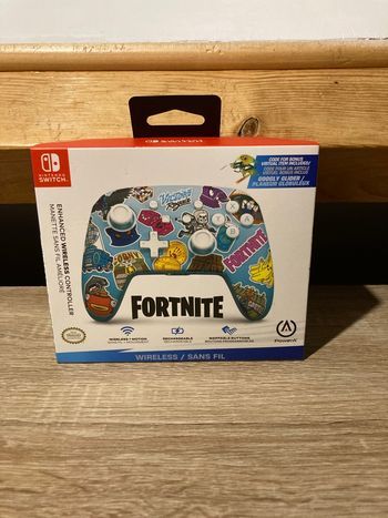Manette switch Fortnite sans fils Bluetooth neuve scellée