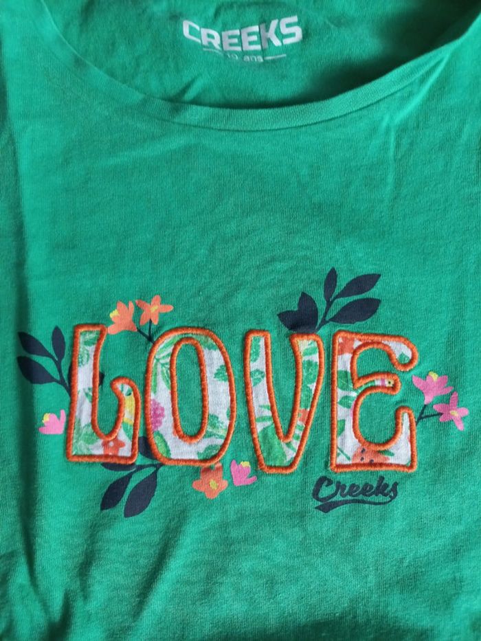 Tee-shirt 'Creeks' 10 ans - photo numéro 2