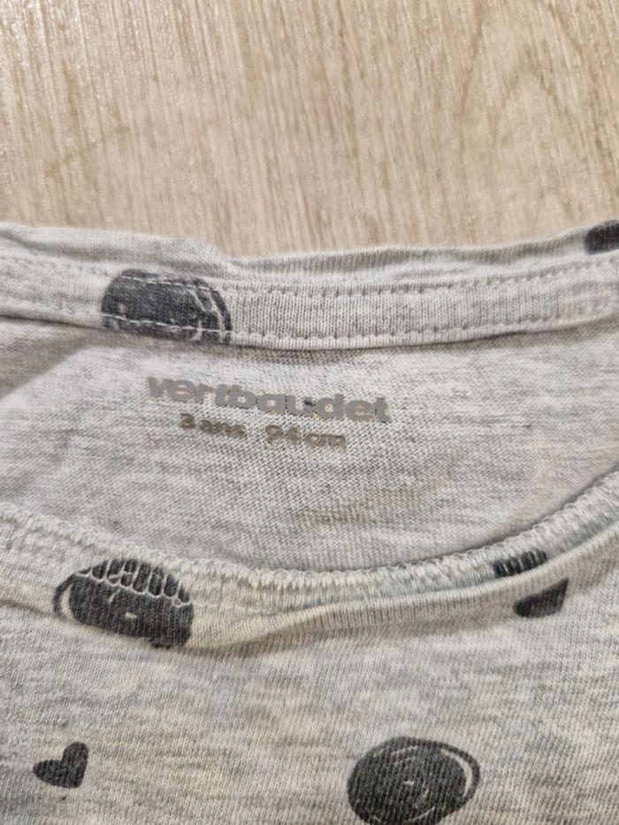 T-shirt à manches longues chat licorne - photo numéro 3