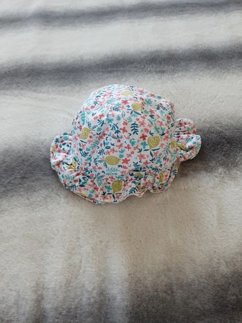 Chapeau fleuri 47 cm