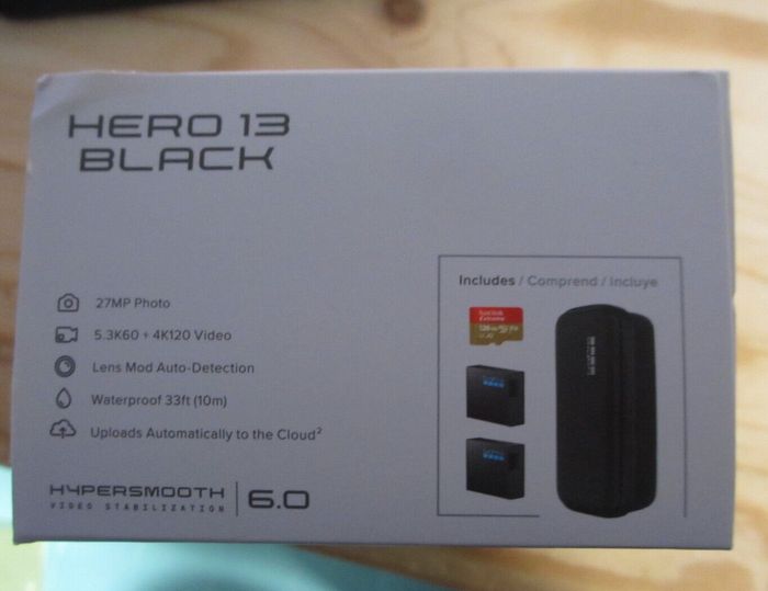 GoPro HERO13 Black 27MP Action Camera plus Case extra batterie et carte 128mb - photo numéro 6