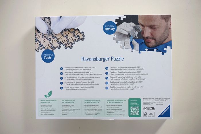 Puzzle 1000 pièces "Speed Puzzling" Ravensburger issu du World Jigsaw Puzzle Championship 2025, illu - photo numéro 2