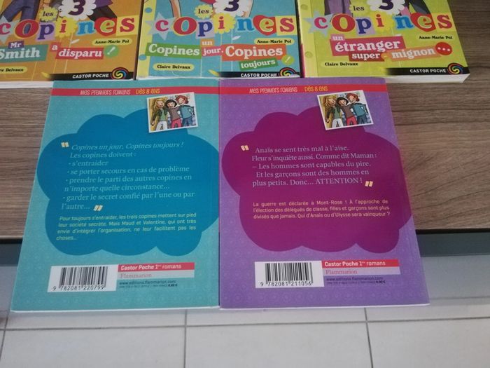 Lot de 5 livres "les 3 copines" dès 8 ans - photo numéro 5