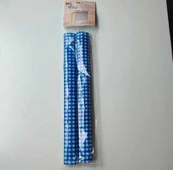 Lot de 2 chemins de table anti-taches de 130 x 40 cm