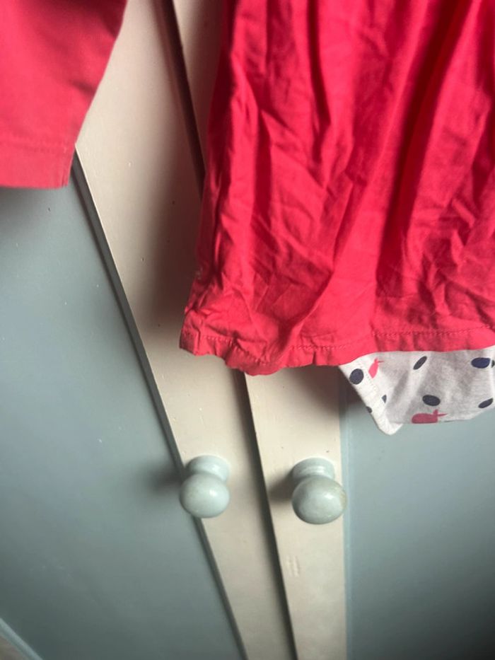 Robe body fuschia, 6 mois , dpam - photo numéro 8