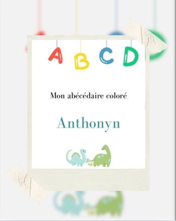 Livret abécédaire coloré