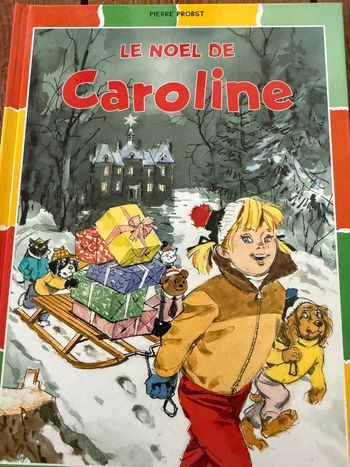 Très bon état - Livre Le Noël de Caroline édition damiers bd album multicolore