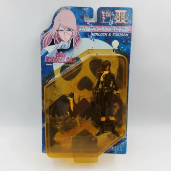Queen Emeraldas Action Figure Collection - Captain Harlock & Mr. Bird