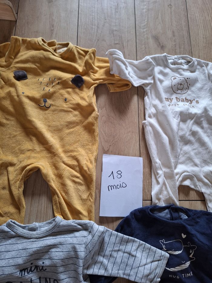Lot pyjamas 18 mois garçon - photo numéro 4